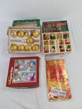 Vintage 3x Christmas Baubles