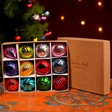 MULTICOLOURED x 12  Vintage