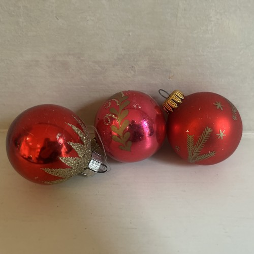 Three vintage christmas tree - three,