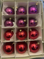 Vintage Christmas Baubles Box