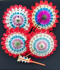 5 Vibrant Vintage 1950s Fold