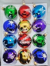 Handmade Christmas baubles