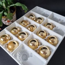 Vintage Glass Gold Medium