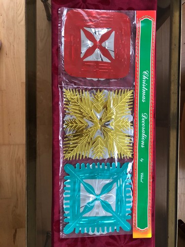 Pack vintage foil hanging - vintage,