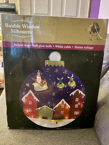 Vintage christmas large bauble - vintage,