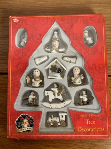 Vintage wooden christmas - wooden,