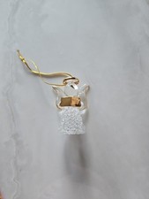 Elegant Clear Glass & Gold