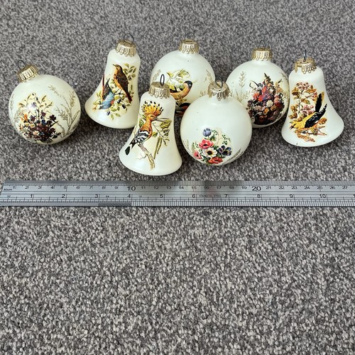 Vintage christmas baubles - vintage,