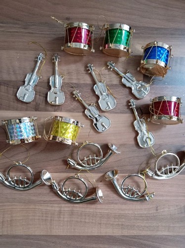 Vintage gold plastic christmas - vintage,
