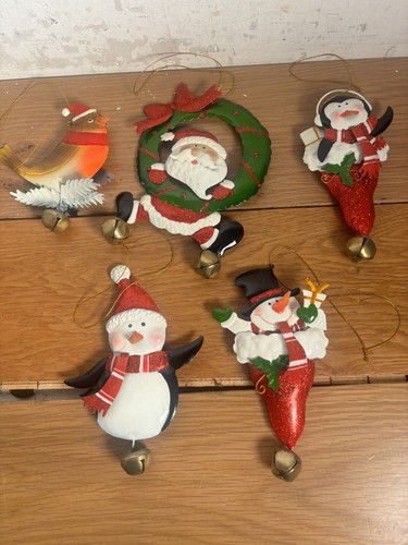 Vintage metal christmas - 5x,
